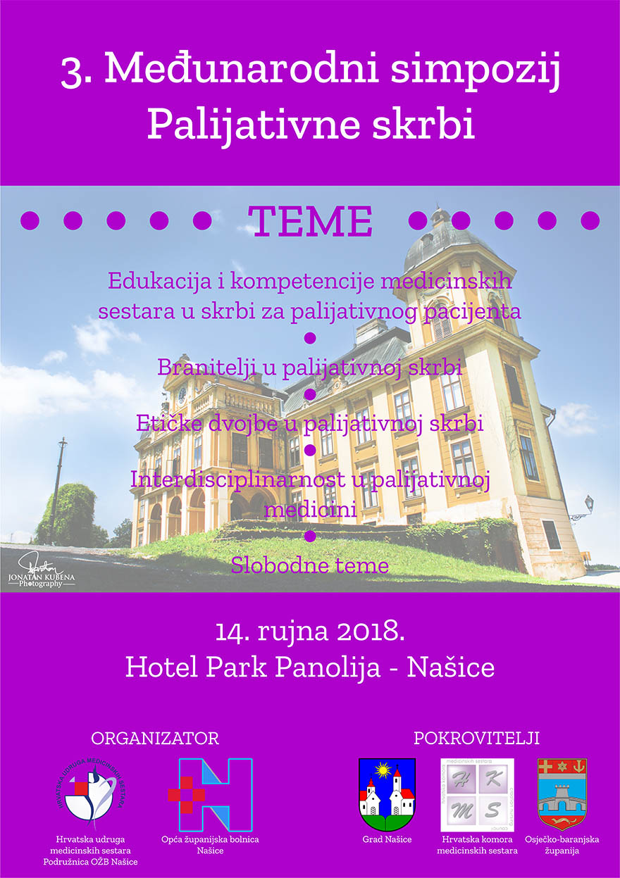 3. Međunarodni simpozij palijativne skrbi plakat s HKMS om 880